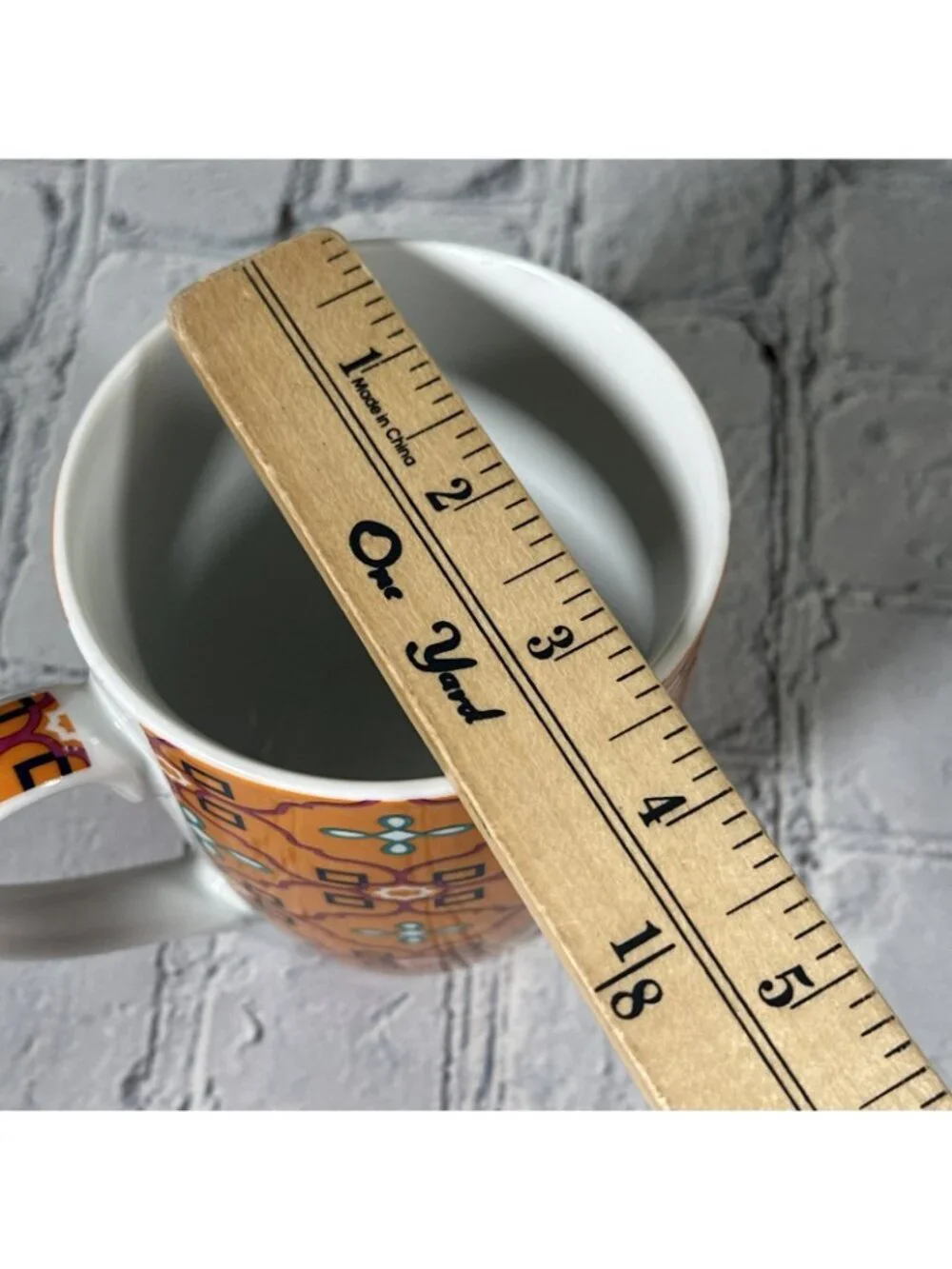 Francesca's 2013 by Mudpie Coffee Mug Teacup Handcrafted 